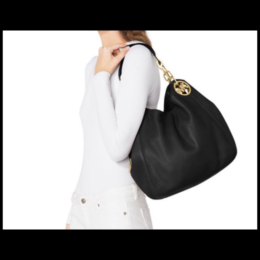 Michael kors Fulton pebble shoulder bag